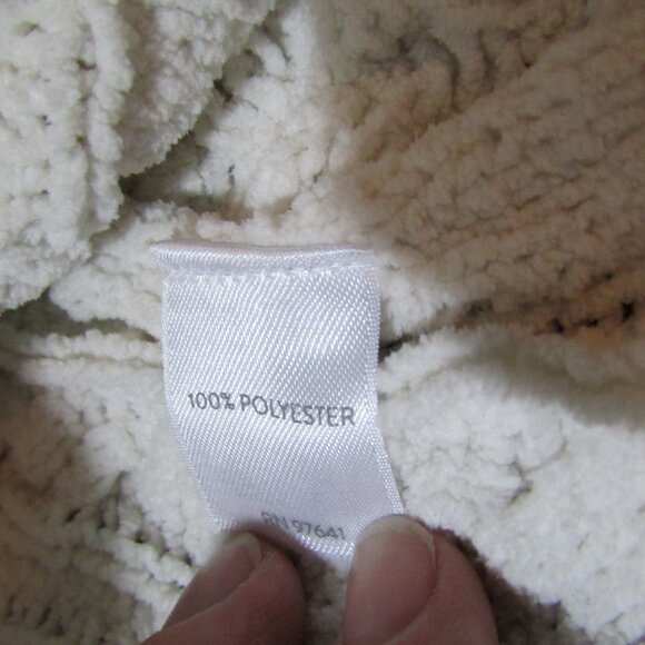 J. Jill Cable Knit Plush Sweater Cream - Picture 8 of 8